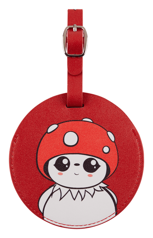 Bubble luggage tag front